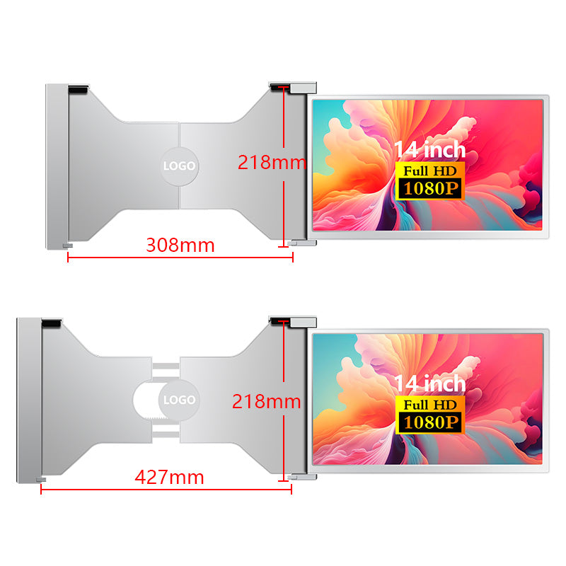 Mono Ecran 14'' - 16:9 - 1920*1200 - Full HD